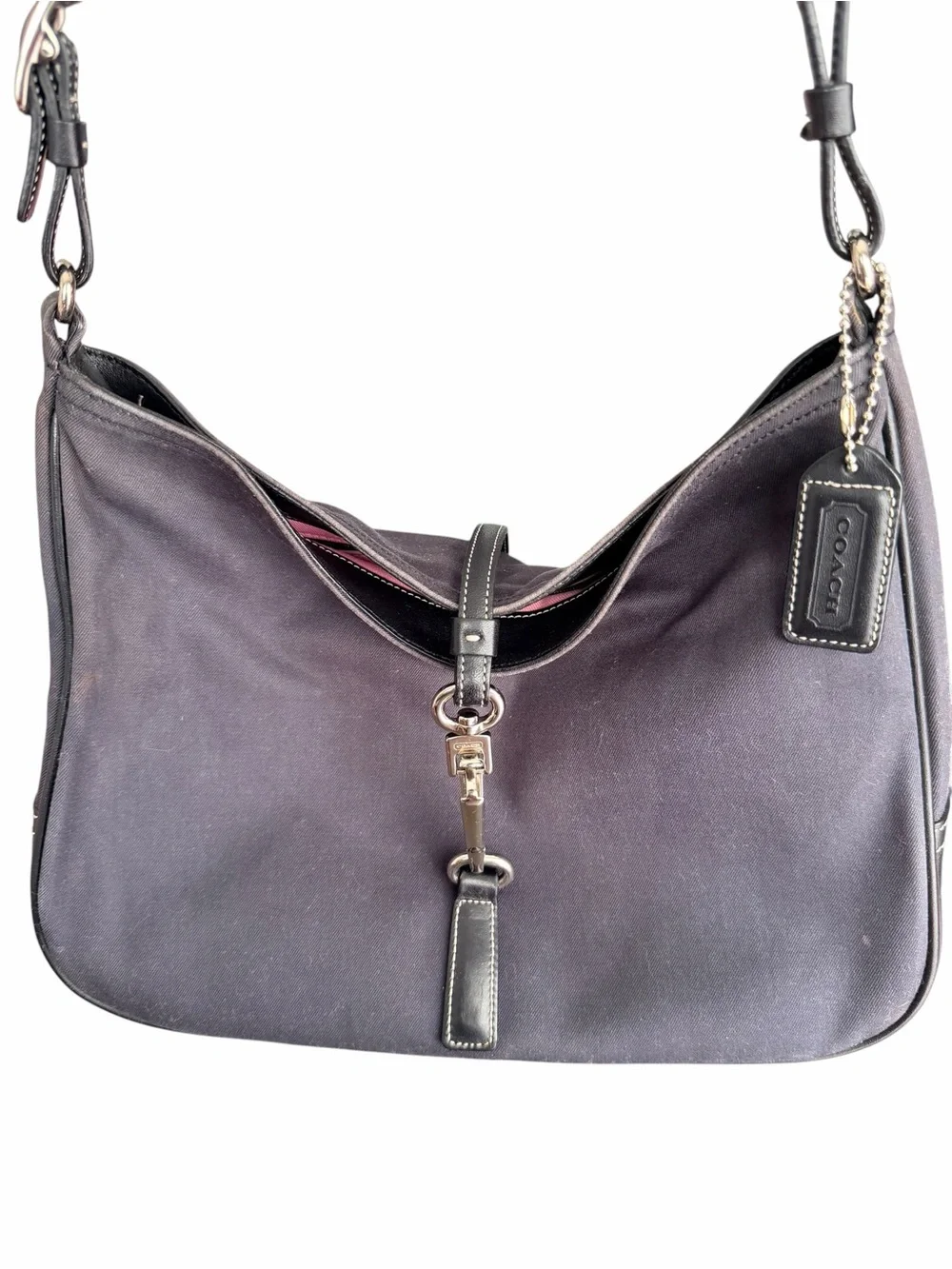 Vintage Y2K Coach Hamptons Mercer Clip Hobo bag (2000, style 7774)